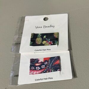 Vera Bradley Colorful Hair Pins New both sets